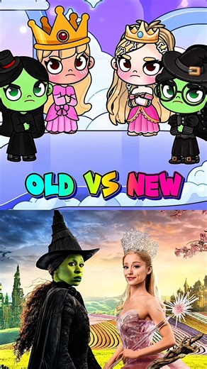 Old vs New 🤔❤️ #avatarworld #avatarstory #tocaboca #pazu
