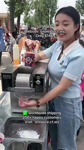 Snowflake Ice Machine – Only $146 with Worldwide Shipping