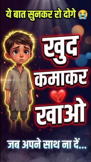 “You will cry after listening to the painful words of this child… 😭💔/motivational quotes#sad #video