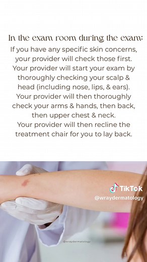 Nervous about scheduling your first full body skin exam? Unsure what to expect? Watch this video to learn what to expect in a full body skin exam at Wray Dermatology💫 From what a full body skin exam is, to how to wear a patient gown, to how the full body skin exam will be conducted, this video strives to help you prepare so that you know what to expect from your exam. Our clinic’s goal is to ensure all patients are comfortable and confident in the care they receive. Ready to schedule your full