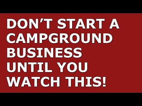 How to Start a Campground Business | Free Campground Business Plan Template Included