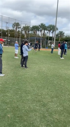 Marlins Prospect “Luis Leon” MLB tryout #baseball #mlb #marlins