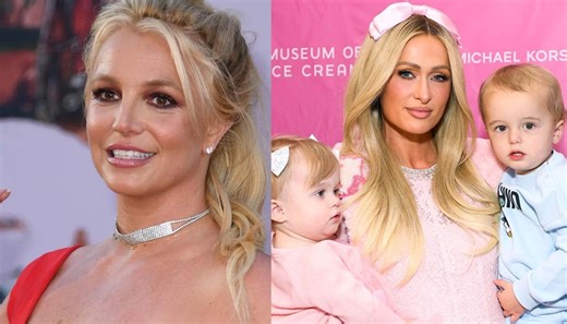 Britney Spears finds comfort in Paris Hilton's kids