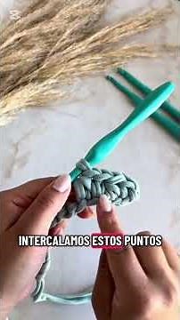 Como hacer un hermoso bolso en trapillo