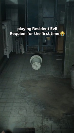 Playing RE9 for the first time be like 😭 #residentevilrequiem #gaming