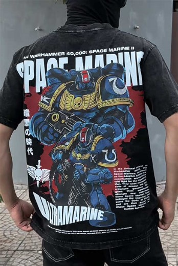 Forged in the ruins. Built for the surface. ⚙️⛓️🦅 The #Warhammer40000 Astartes Archive is a 1-of-1 vintage masterpiece. Every piece features a unique mineral distress, making it look like a Y2K relic pulled from a Forge World vault. Heavyweight premium cotton with a permanent boxy drape that commands the room. Minimalist from a distance, legendary up close. 🥂🛡 #Warhammer40K #Grimdark #AdeptusAstartes #Game