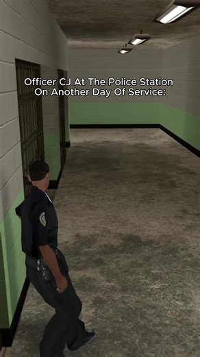 CJ GTA San Andreas Police Station Meme