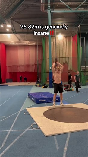 Unbelievable Overhead Javelin Throw: 26.82m Achieved!