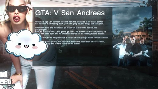 {GTA SA}仿5代HUD模组！