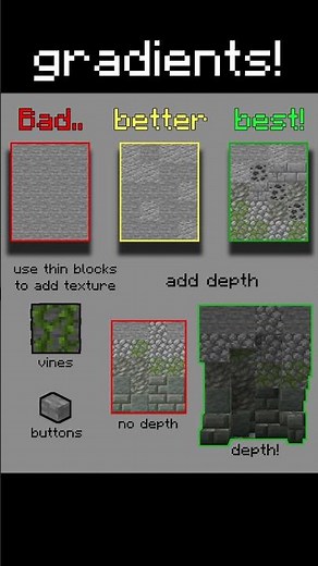 How to Make Better Gradients in Minecraft