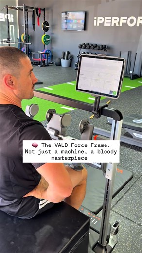 iPERFORM LAB | Central Coast on Instagram: "💪 The VALD ForceFrame. It’s not just a machine, it’s a bloody masterpiece. This bit of kit lets us measure isometric strength and imbalances with precision - across the hips, groin, shoulders, knees, calves and more. Whether it’s identifying a weak link, tracking rehab progress, or fine-tuning performance - the ForceFrame gives us the data we need to build stronger, more resilient humans. At iPERFORM LAB, i use it to: ⚙️ Benchmark strength across key 