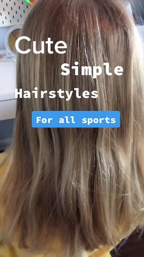 A hairstyle for all sports! #hairstyle #fyp