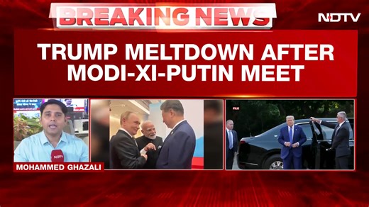 Ties With India "One-Sided Disaster": Trump After PM Modi Meets Xi, Putin | NDTV