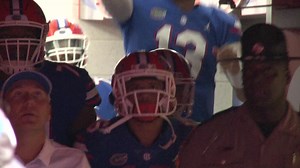 This was taken last season moments before Dan Mullen ran on the field for the first time as head coach. | Gator Bait Media