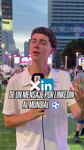Pico Lopes: de un mensaje en LinkedIn al Mundial — historia real