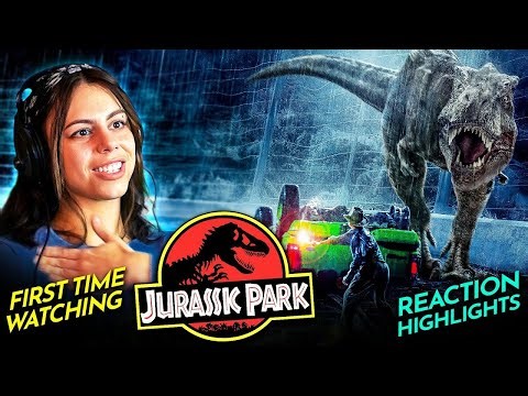 Leia absolutely adores JURASSIC PARK (1993) Movie Reaction FIRST TIME WATCHING [Reissue]