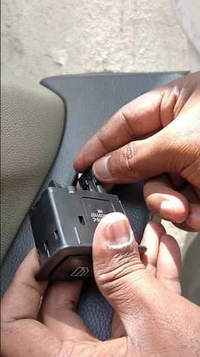 how to Replace Master Power Window Switch Front left and Mercedes R350. #mercedes #powerwindow