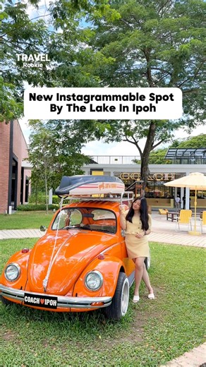 NEW aesthetic spot by the lake in Ipoh 😍 Take a look at the FIRST Coach Play Concept Store at Silverlakes Village Outlet spanning 2,516 sqft🔥 #CoachPlayIpoh #CoachNY | Travel Rookie