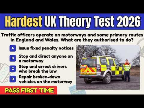 Theory Test 2026 UK | Driving Theory Test UK 2026 (UPDATED) | Pass First Time