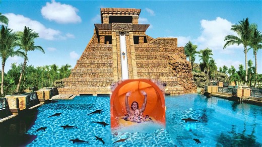 Visiting a massive indoor waterpark with our 4-year-old