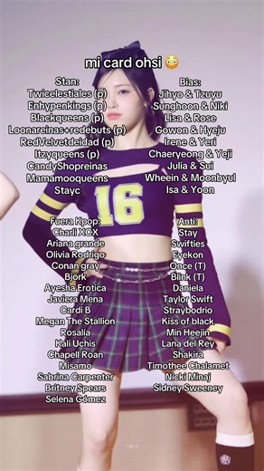 Mi card ohsiohsi #flop #loonaqueens #twicereinas #noflop #kpop