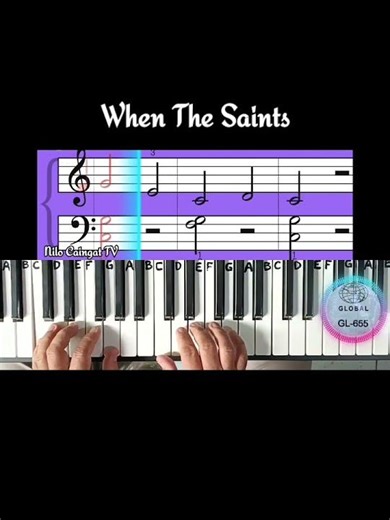 When The Saints (traditional Christian Hymn) piano essentials II