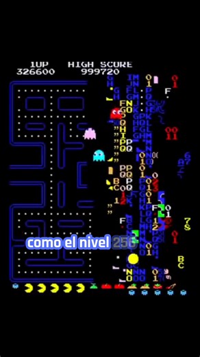 El último nivel de Pac-Man #pacman #arcade #glitch