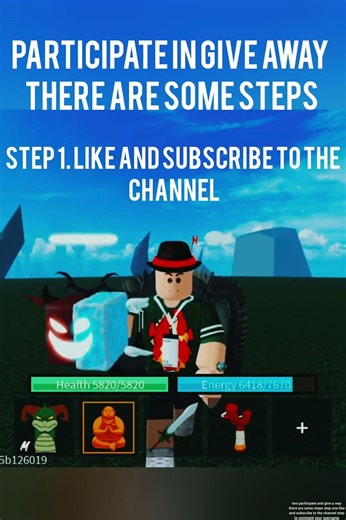 yoo guys now time to a give away of spirit fruit 😁😁#roblox