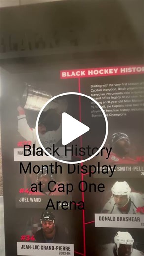 Black History Display at Cap One Arena - NewsBreak