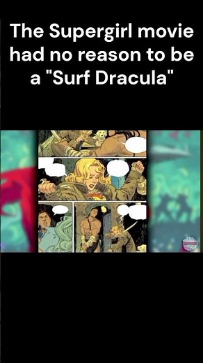 How Is It Possible To Make A Surf Dracula Of An Established Character Who Isn't Washed? #supergirl
