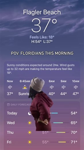 Florida. What. Is. HAPPENING. 🥶💨 Get in here and warm up with a hot breakfast, lunch, or dinner—good food makes everything better. 🍳☕ | Oceanside Beach Bar & Grill