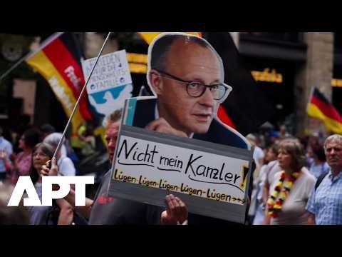 "Germany Won't Send My Sons to War!": Thousands Demand Merz Resign at Berlin Protest | APT