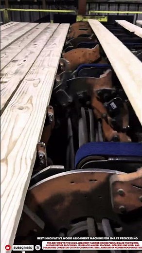 Best Innovative Wood Alignment Machine for Smart Processing