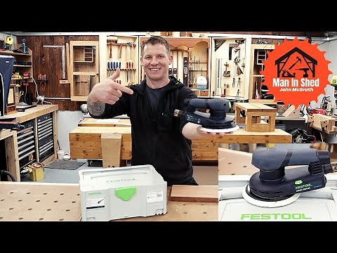 Festool ETS EC 150/5 Orbital Sander. Why This Sander? Review and Demonstration.