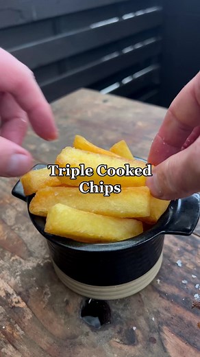 Perfect Triple Cooked Chips Recipe Using Maris Piper