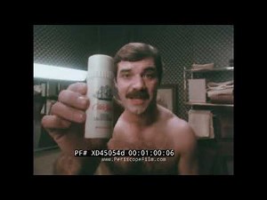 1978 OLD SPICE DEODORANT TV COMMERCIALS W/ LARRY CSZONKA XD45054d