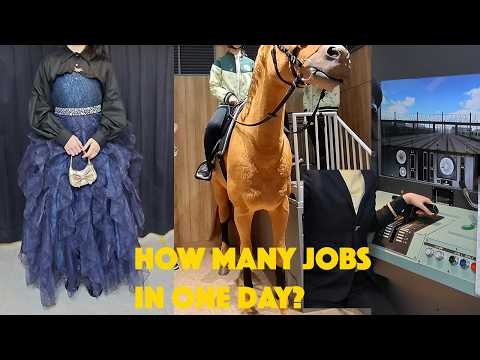 KidZania Tokyo: We Tried 10+ REAL Jobs in One Day! 👩‍🚒🚆