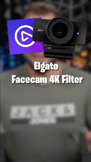 Professionelle Filter auf Elgato Facecam 4K