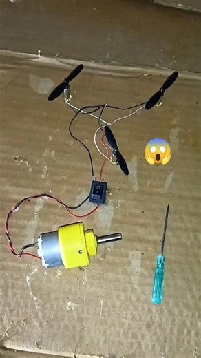 I Turned a DC Gear Motor Into a Mini Fan Machine!