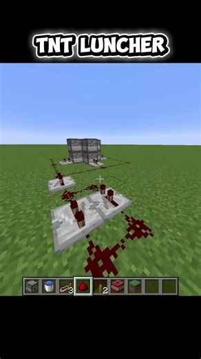 TNT LUNCHER #minecraft #shorts