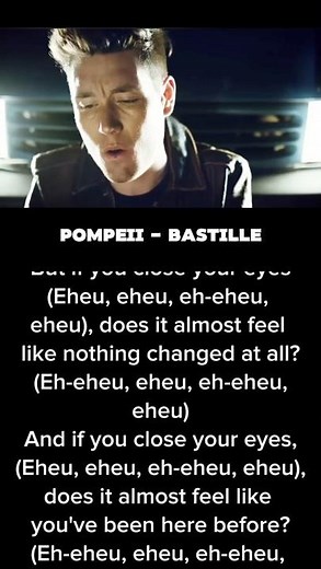 Pompeii - Bastille. Music and lyrics #bastille #pompeii #music #lyrics