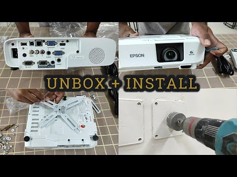 Epson EB-982W WXGA 3LCD Projector | Unboxing, Setup & Installation Guide (Complete Walkthrough)