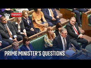Starmer faces PMQs for first time since Trump meeting - Watch in full