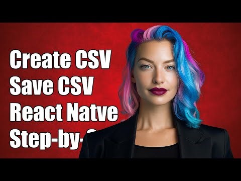How to Create and Save CSV Files in React Native: A Step-by-Step Guide