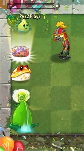 Dandelion & Turkey Pult Vs. Marshal Zombie / Plants Vs. Zombies 2