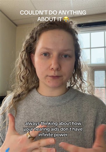 would be so nice if i could get a notif being like “you have three hours left” but i swear the time between when you get the chime and when they go out is different EVERY time 😭 #deaf #hearingaids