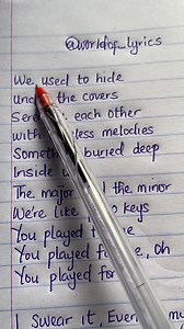 Play by Alan Walker — Handwritten Lyrics Breakdown