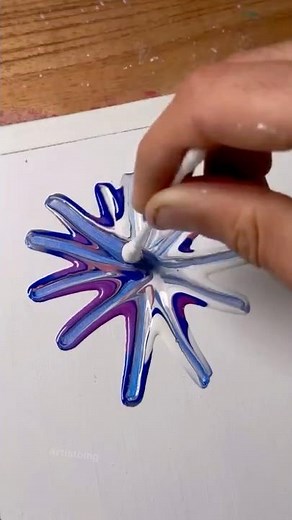 Let’s Paint Using Q-Tips! 🤯✨🎨 Satisfying Art Idea to Try! 💡