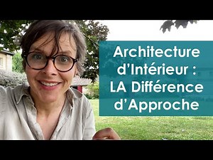 La Différence entre Architecture et Architecture d'Intérieur