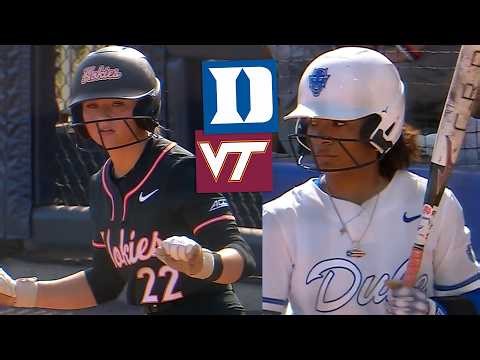 #16 Virginia Tech vs #12 Duke (Semifinal) Women's College Softball Highlights Full Game 2026